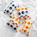 Axyaa Bohemian Chenille Throw Pillowcase with Tufted Tassels