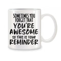 Axyaa Men's Inspirational Funny Coffee Mug 11 oz, Birthday Christmas Novelty Gift