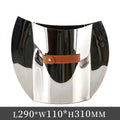 Axyaa Silver Stainless Steel Flower Vase Handicrafts for Home Decoration
