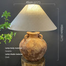 Axyaa Ceramic Table Lamp for Home and Hotel Living, Bedroom, Study, and Desk Lighting