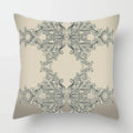 Axyaa Baroque Geometric Throw Pillow Case, Elegant Vintage 45X45CM Cushion Cover for Home