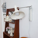 Axyaa Vintage Wall Lamp Plug Rotatable Bedside LED Lighting Sconce