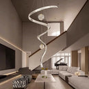 Axyaa Crystal Chandelier for Hall Staircase Indoor Ceiling Living Room Lighting Fixtures