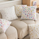 Axyaa Snowflake Christmas Pillowcase Home Decor Winter Sofa Cushion Cover