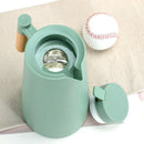 Axya 1L Insulated Kettle Wood Handle Vacuum Thermos Teapot