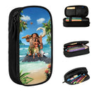 Axyaa Moana Kids Cartoon Pencil Case: Large Capacity, Office Supplies, Amazing Gift