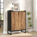 Tribesigns Axyaa 5-Tier White Shoe Cabinet with Doors, Wood Storage for Bedroom & Living Room