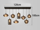Axyaa Modern LED Pendant Chandeliers for Living & Dining Room Lighting