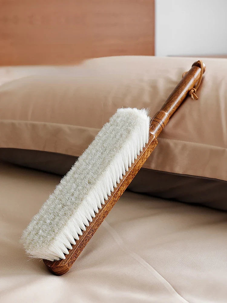 Axya Soft Hair Sweep Broom - Household Cleaning Brush with Wooden Handle
