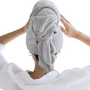 Axyaa Microfiber Hair Towel - Super Absorbent & Soft Bath Towel for Adults & Children