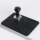 Axyaa Silicone Coffee Tamper Mat for Espresso Tamping Corners