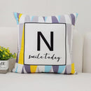 Axyaa Nordic Elk Ins Print Cushion Cover Sleep Sofa Pillow Case Office Home Decor