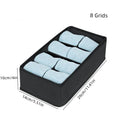 Axyaa Underwear Socks Pants Bra Storage Box Wardrobe Organizer for Home