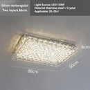 Axyaa Crystal Decorative Ceiling Light for Bedroom and Living Room