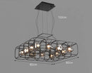 Axyaa LED Pendant Light Chandelier for Modern Living and Dining Room Lighting