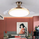 Axyaa Smart LED Fan Ceiling Chandelier for Living Room and Bedroom