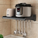 Axyaa Perforated Oven Holder Shelf Bracket for Kitchen Organization