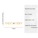 Axyaa French Cream Style Chandelier Pendant Light for Bar and Restaurant