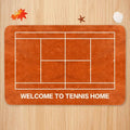 Axyaa Non-slip Tennis Court Door Mat Carpet for Home Decoration