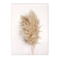 Pampas Grass Canvas Painting Poster by Axyaa - Scandinavian Art for Living Room