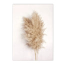 Pampas Grass Canvas Painting Poster by Axyaa - Scandinavian Art for Living Room