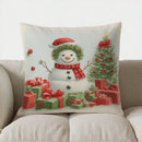 Axyaa Christmas Truck Gifts Decorative Pillow Cover for Sofa Bedroom Car