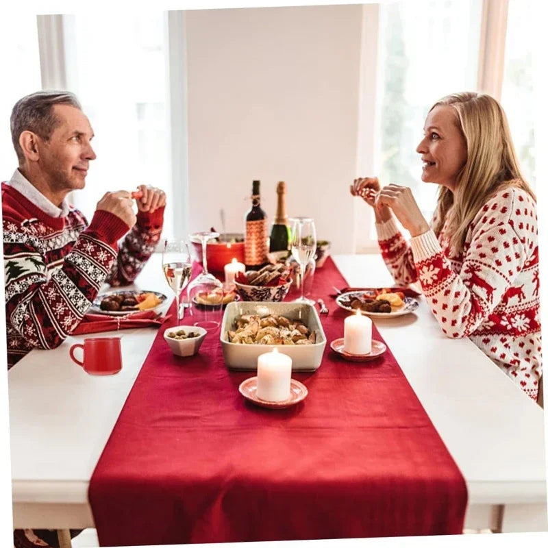 Axyaa Christmas Ceramic Couple Coffee Cup Set - Cute Xmas 3D Gift Mug