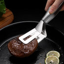 Axyaa Stainless Steel Food Tongs - Multi-Purpose Kitchen Utensil