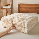Axyaa Flannel Warm Blanket: Soft, Cozy, Multi-Purpose Sofa Blanket for Spring/Autumn