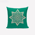 Axyaa Mandala Boho Retro Designer Linen Cushion Cover 45*45cm for Sofa