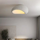 Axyaa Nordic Cream LED Ceiling Light for Bedroom Living Room Modern Minimalist Design