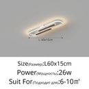Axyaa LED Ceiling Lights for Bedroom Hallway, Modern Indoor Lighting Fixtures for Living Room