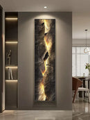 Axyaa Crystal Porcelain Mountain LED Wall Lamp for Home Decoration