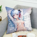 Axyaa Anime Genshin Impact Pillow Case Decor Cover for Bed and Sofa
