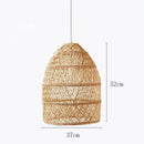 Axyaa Bamboo Wabi Sabi Pendant Light Elegance for Tea Room, Bedroom, Hotpot Restaurant