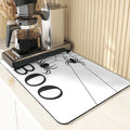 Axyaa Spider Coasters Halloween Absorbent Mats for Countertop Non-Slip Mats