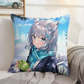 Axyaa Blue Archive Modern Women's Pillowcase 45x45 Decorative Cushion Cover