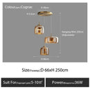 Axyaa Glass Ball Luminaire Pendant Light - Minimalist Nordic Design for Living Room