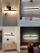 Axyaa Bedroom Wall Lamp with Storage Hook & Minimalist Design