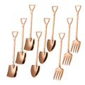 Axyaa Stainless Steel Dessert Scoop - Ice Cream Scoop Shovel Spoon Cake Watermelon