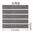Axyaa Wood Plank Vinyl Floor Tile, Self-Adhesive, Easy DIY, SXP Stickers for Any Room