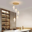 Axyaa Elegant Dining Room Chandelier Salon Ceiling Lamps Fancy Pendant Lights