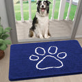 Axyaa Chenille Mud Mat: Quick Dry Dog Door Mat for Muddy Paws