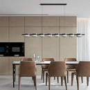 Axyaa LED Smoky Glass Chandelier | Luxury Ceiling Pendant Light for Dining Living Bedroom