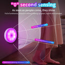Axyaa Rechargeable RGB Motion Sensor Night Light for Kitchen Closet Staircase Wardrobe