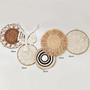 Axyaa Rattan Wall Hanging Scandinavian Wall Decor