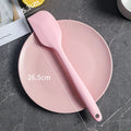 Silicone Cake Scraper Set by Axyaa: Non-Stick Spatula Mixer & Brush Baking Tools