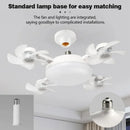 Axyaa Drone-Shaped Ceiling Fan Light with Remote Control and LED Dimming