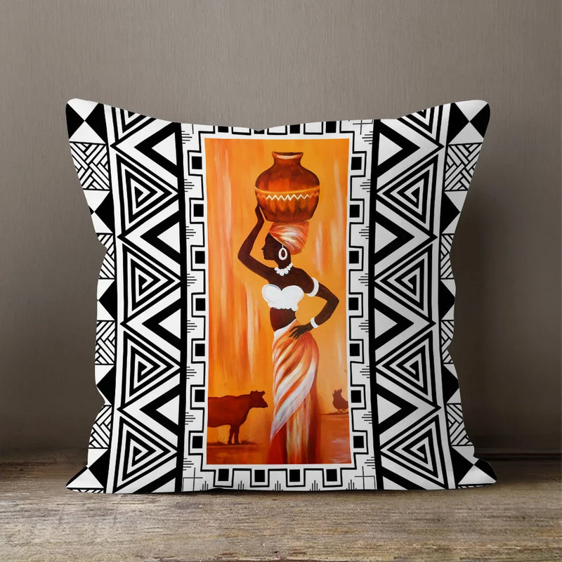 Axyaa Soft Plush Cushion Cover for Stylish Home Decor