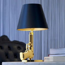 Axyaa Gun Lampshade Floor Lamps - Stylish LED Fixtures for Bedroom, Living Room, and more